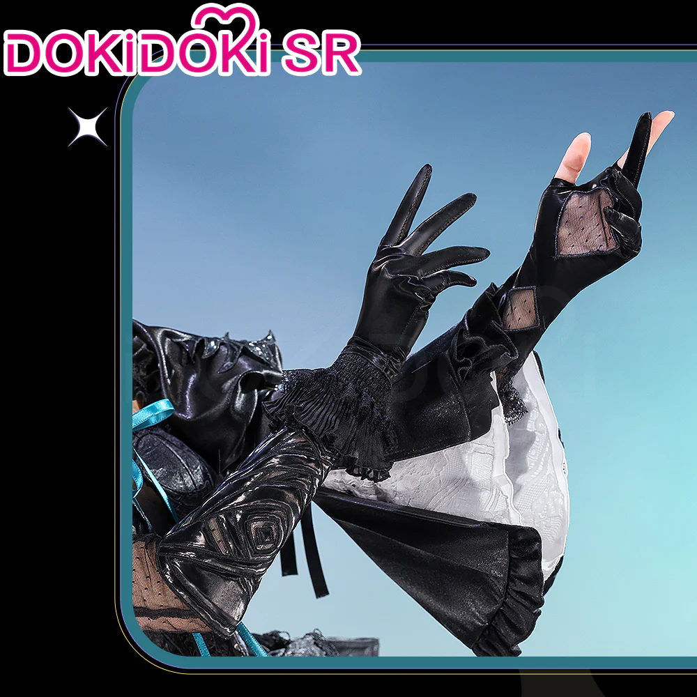 DokiDoki-SR Game Arknights X BanG Dream! Cosplay Wakaba Mutsumi Costume The Strings of Self - Image 4