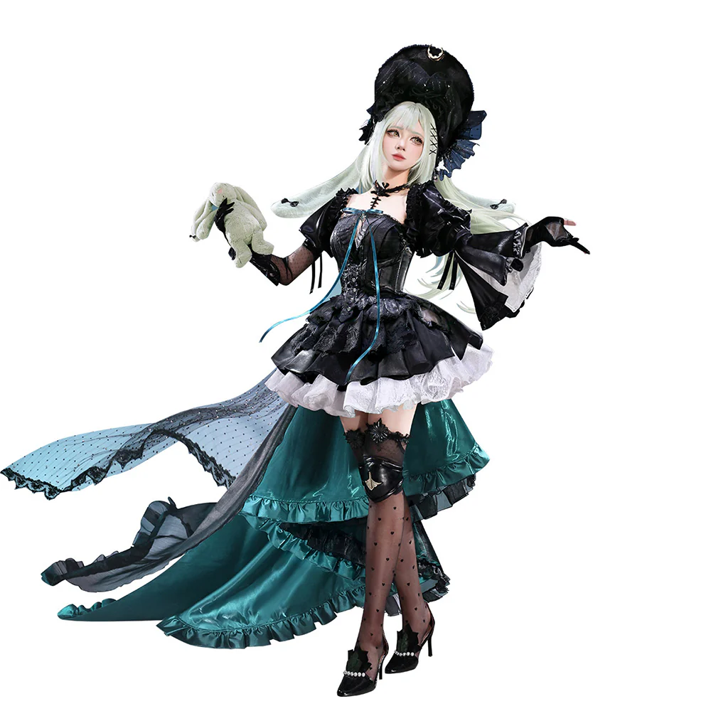 DokiDoki-SR Game Arknights X BanG Dream! Cosplay Wakaba Mutsumi Costume The Strings of Self - Image 5