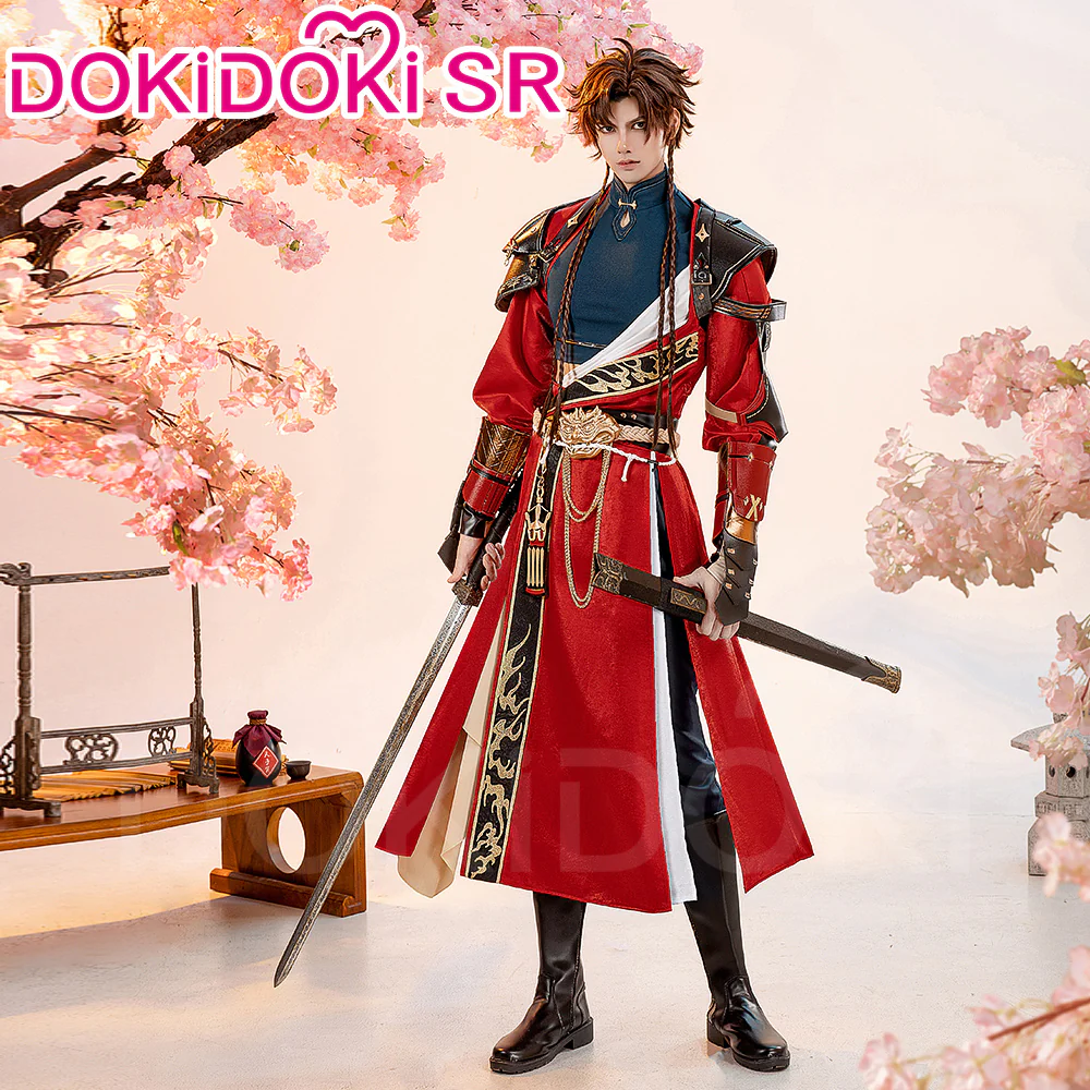 DokiDoki-SR Game Ashes of the Kingdom Cosplay Sun Ce Costume Dai Hao Yuan - Image 2