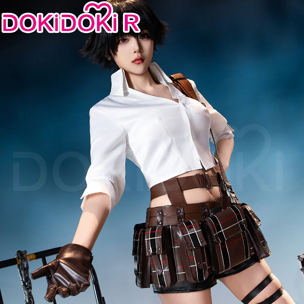 【Partial Ready For Ship】【Size S-2XL】DokiDoki-R Game Cosplay Laady Costume - Image 10