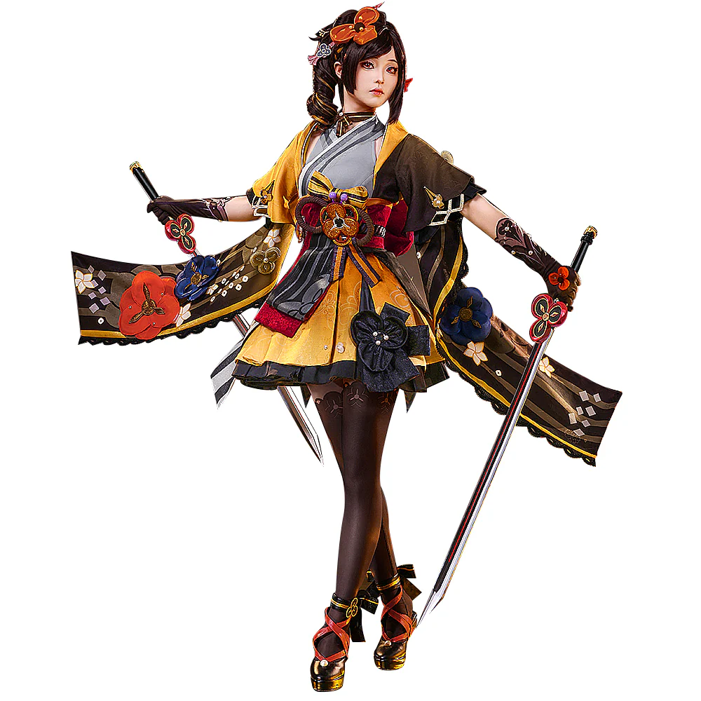 【Ready For Ship】DokiDoki-SR Game Genshin Impact Cosplay Chiori Costume Fontaine - Image 5