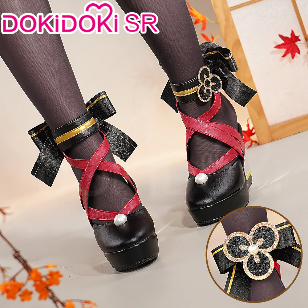 【Partially Ready For Ship】DokiDoki-SR Game Genshin Impact Cosplay Chiori Shoes Fontaine