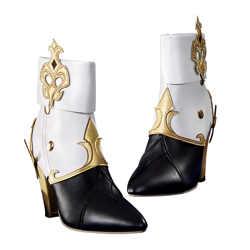 【 Ready For Ship】DokiDoki-SR Game Genshin Impact Cosplay Clorinde Fontaine Shoes - Image 5