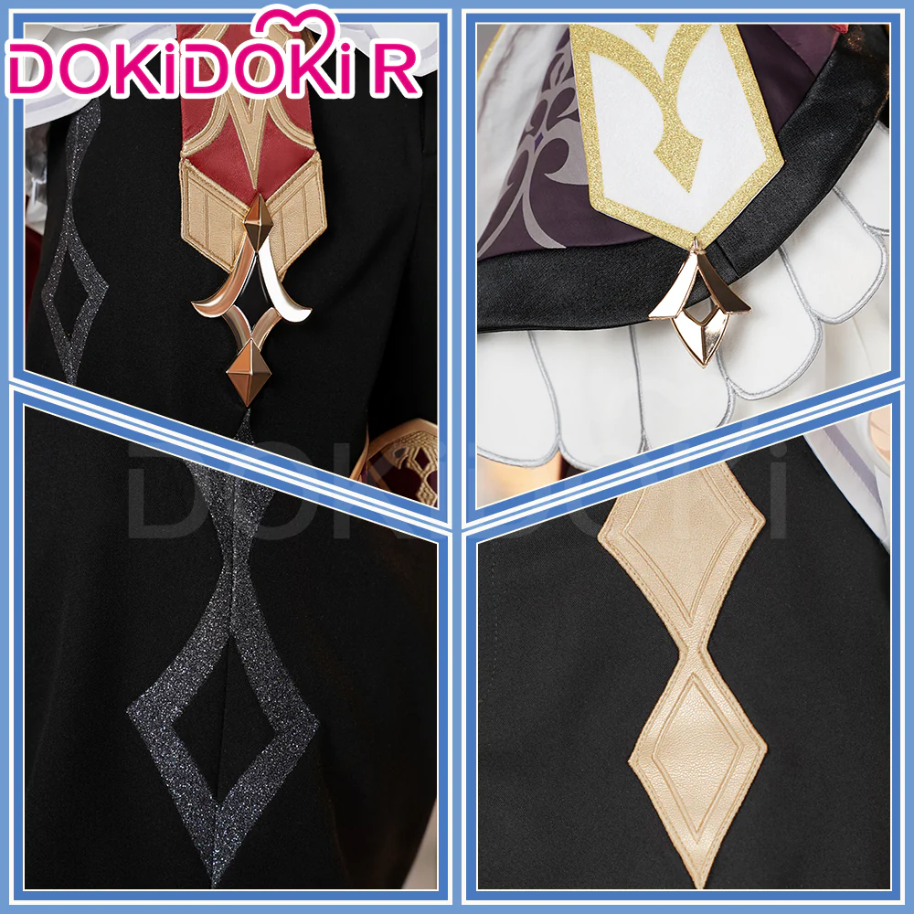 【Partially Ready For Ship】【Size S-2XL】DokiDoki-R Game Genshin Impact Cosplay Dahlia Costume Mondstadt - Image 2