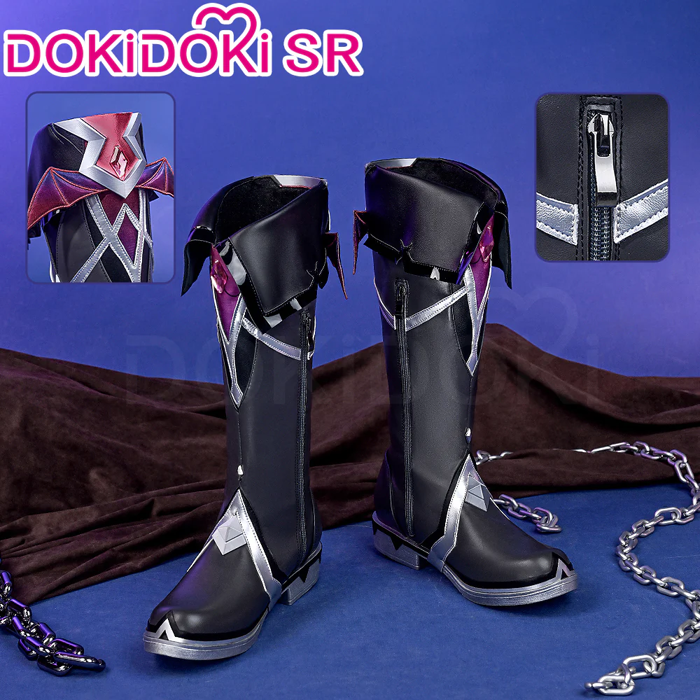 DokiDoki-SR Game Genshin Impact Cosplay Durin Shoes Song of the Welkin Moon