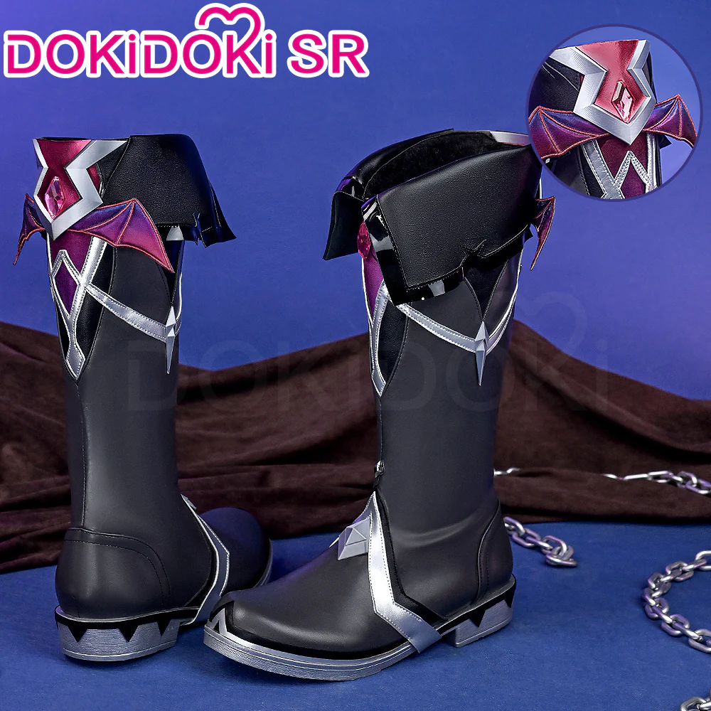 DokiDoki-SR Game Genshin Impact Cosplay Durin Shoes Song of the Welkin Moon - Image 2
