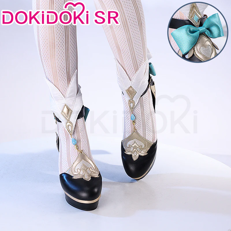 【Partially Ready For Ship】DokiDoki-SR Game Genshin Impact Cosplay Escoffier Shoes - Image 3
