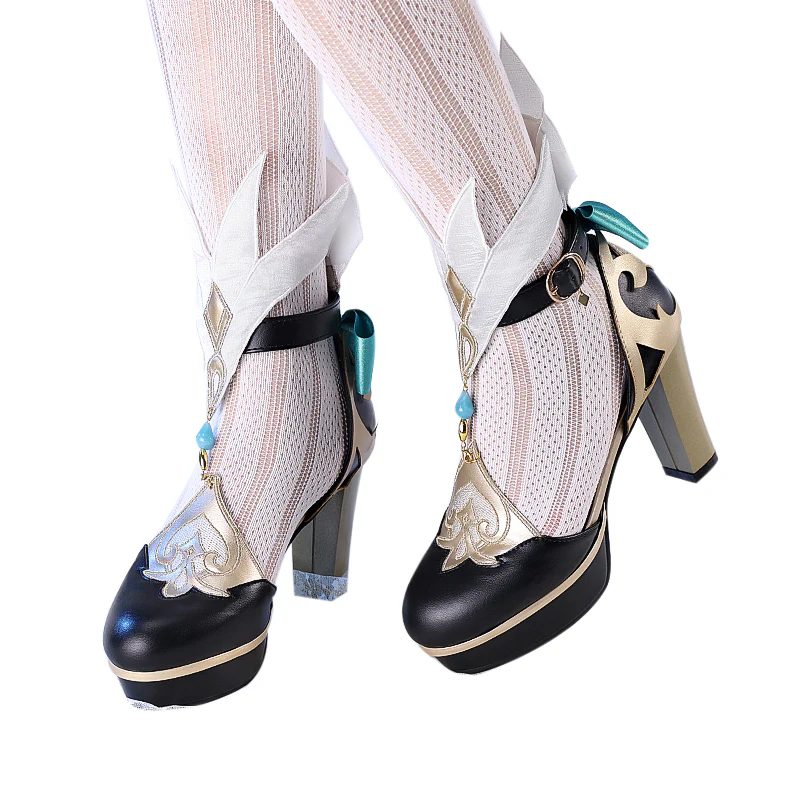 【Partially Ready For Ship】DokiDoki-SR Game Genshin Impact Cosplay Escoffier Shoes - Image 9