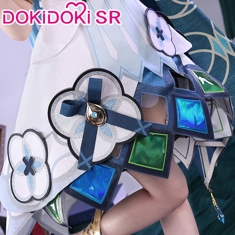 【US LOCAL SHIPPING 】DokiDoki-SR Game Genshin Impact Cosplay Faruzan Costume - Image 3