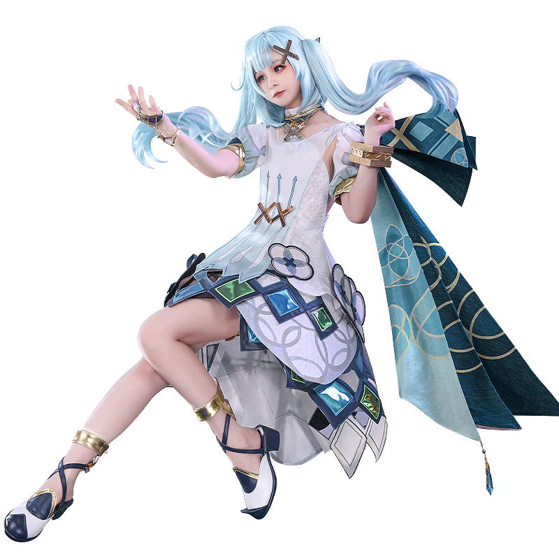 【US LOCAL SHIPPING 】DokiDoki-SR Game Genshin Impact Cosplay Faruzan Costume - Image 5
