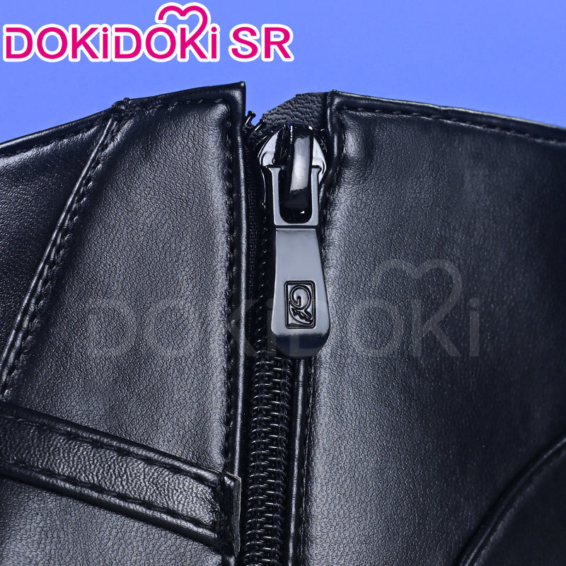 【Long Ver Ready For Ship】DokiDoki-SR Game Genshin Impact Cosplay Flins Shoes Short / Long Boots - Image 11