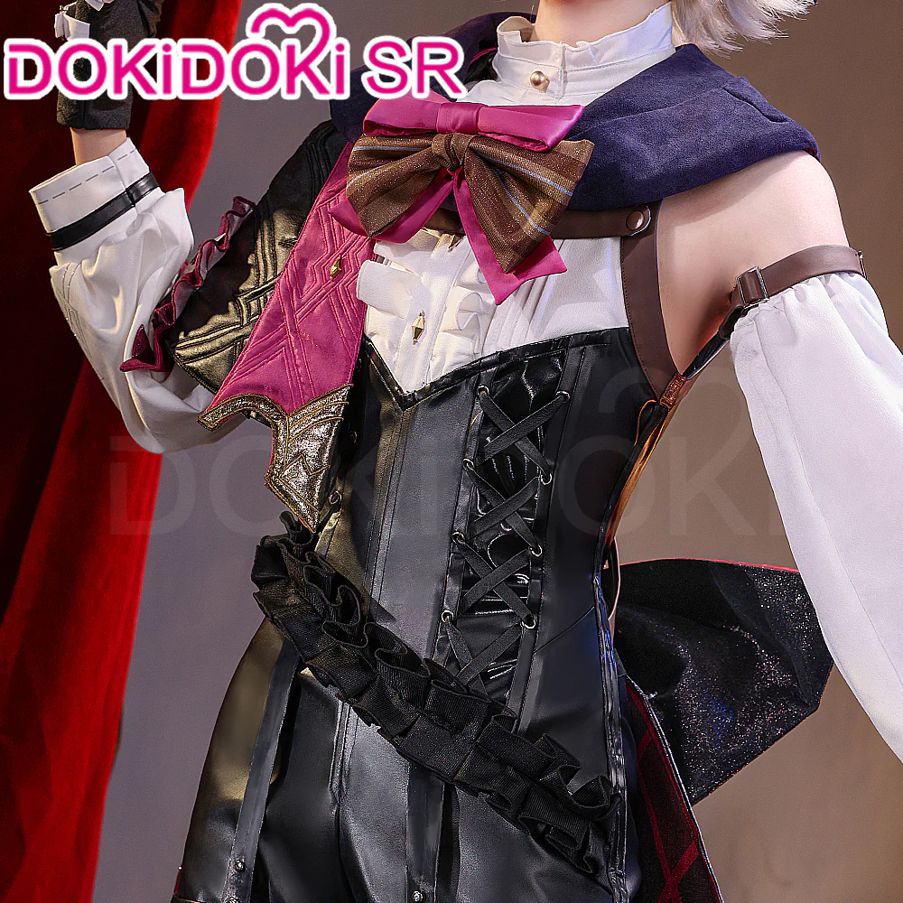 【Costume Ready For Ship】DokiDoki-SR Game Genshin Impact Cosplay Fontaine Lyney Costume / Shoes - Image 3