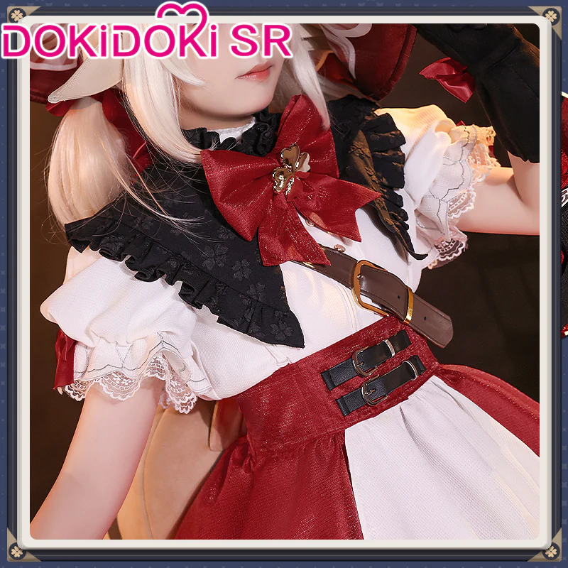 【Partially Ready For Ship】DokiDoki-SR Game Genshin Impact Cosplay Klee Blossoming Starlight Costume - Image 4