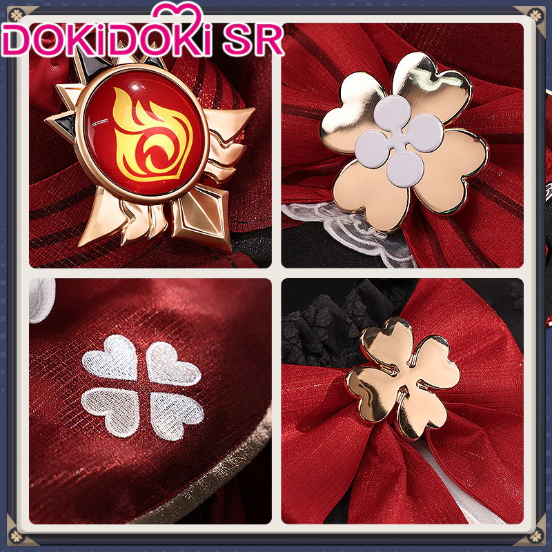 【Partially Ready For Ship】DokiDoki-SR Game Genshin Impact Cosplay Klee Blossoming Starlight Costume - Image 5