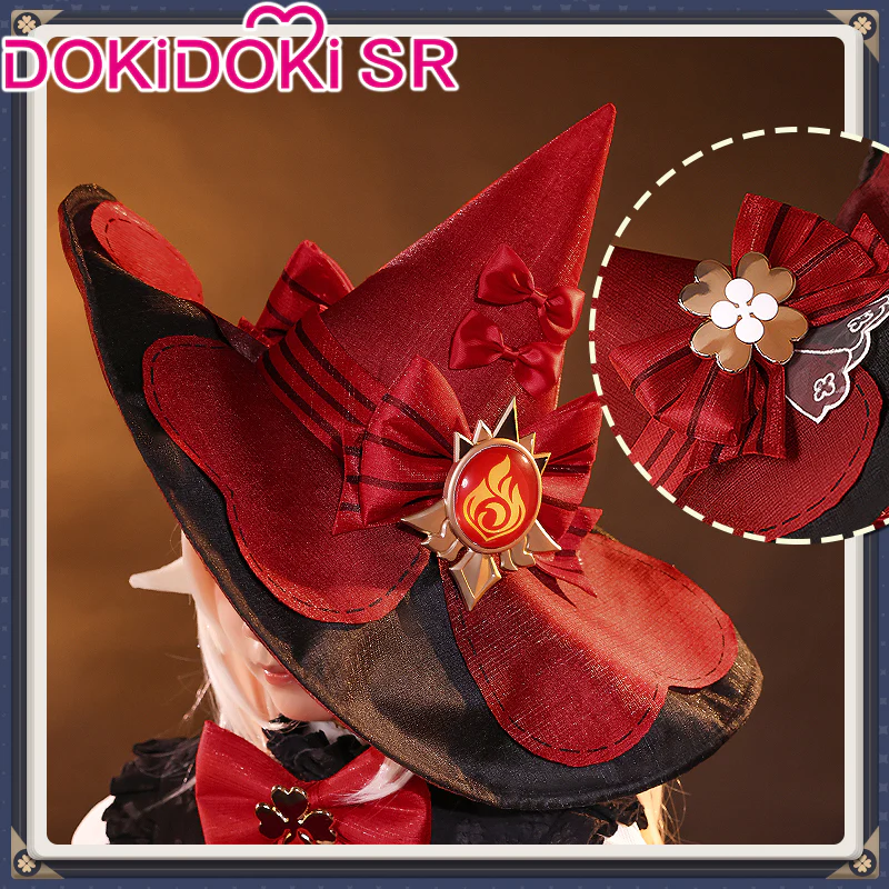 【Partially Ready For Ship】DokiDoki-SR Game Genshin Impact Cosplay Klee Blossoming Starlight Costume - Image 6