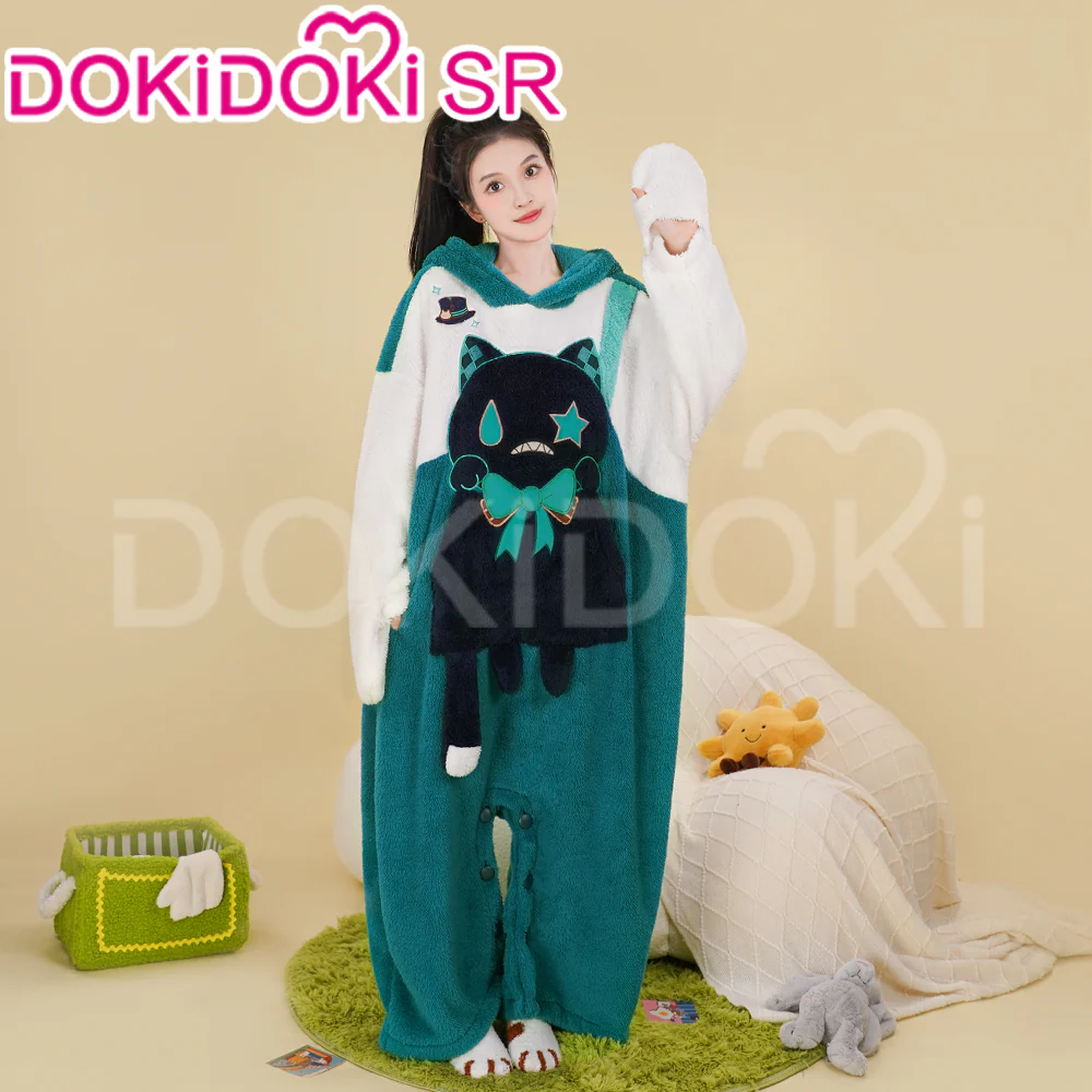 DokiDoki-SR Game Genshin Impact Cosplay Lyney / Lynette / Tighnari / Neuvillette Pajamas - Image 3
