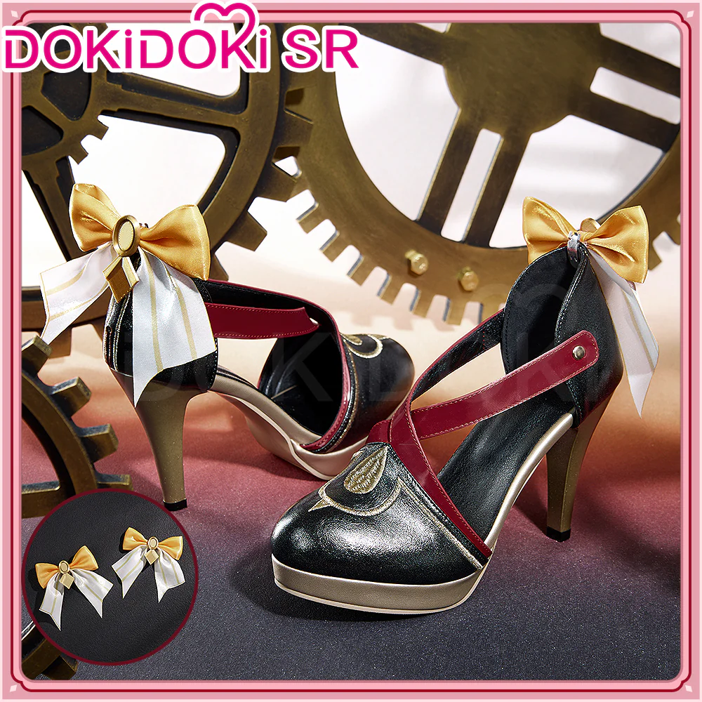 DokiDoki-SR Game Genshin Impact Cosplay Marionette Shoes Sandrone - Image 2
