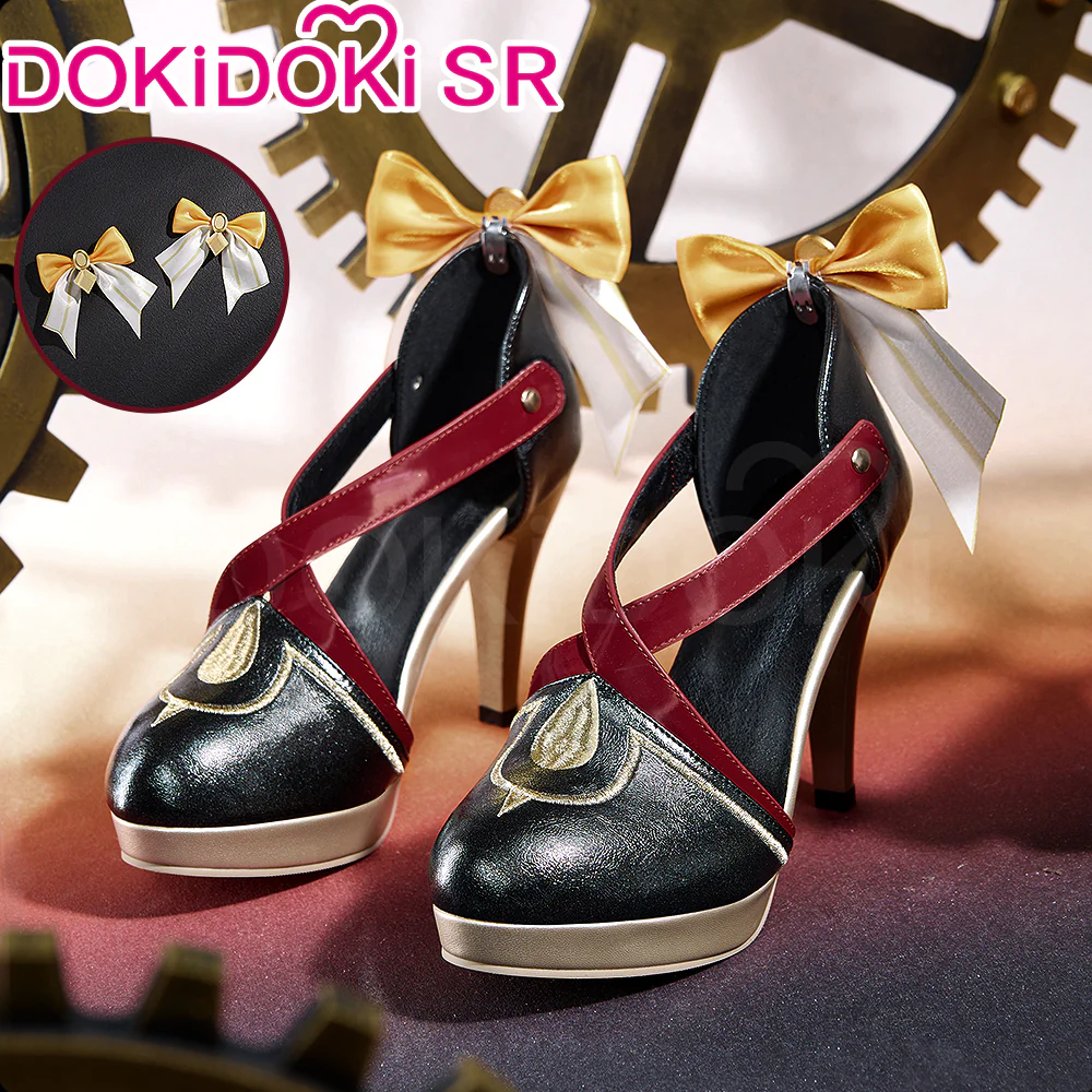 DokiDoki-SR Game Genshin Impact Cosplay Marionette Shoes Sandrone - Image 3