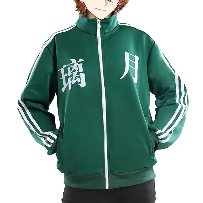 【In Stock】【Last Batch】DokiDoki-SR Game Genshin Impact Cosplay 蒙德Mond/璃月Liyue Costume Green Sportswear Li yue Casual - Image 9
