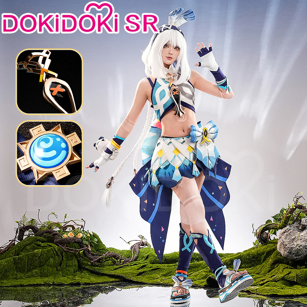 【Partially Ready For Ship】【Size S-3XL】DokiDoki-SR Game Genshin Impact Cosplay Mualani Costume Natlan