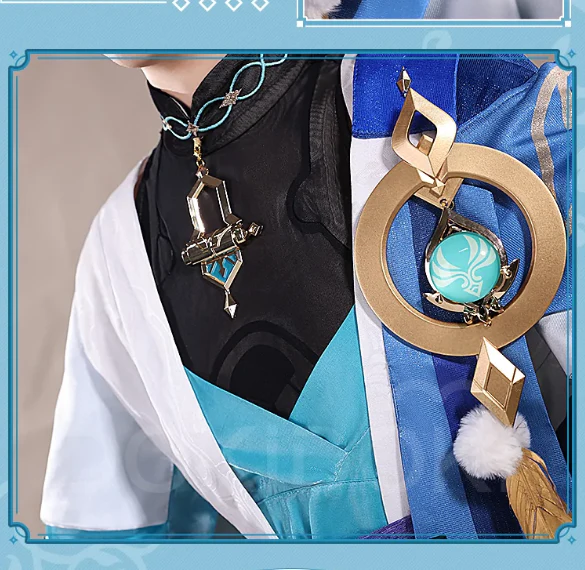 【Partially Ready For Ship】【Size S-3XL】【Bust Lighting】DokiDoki-SR Game Genshin Impact Cosplay Wanderer Costume Scaramouche - Image 6