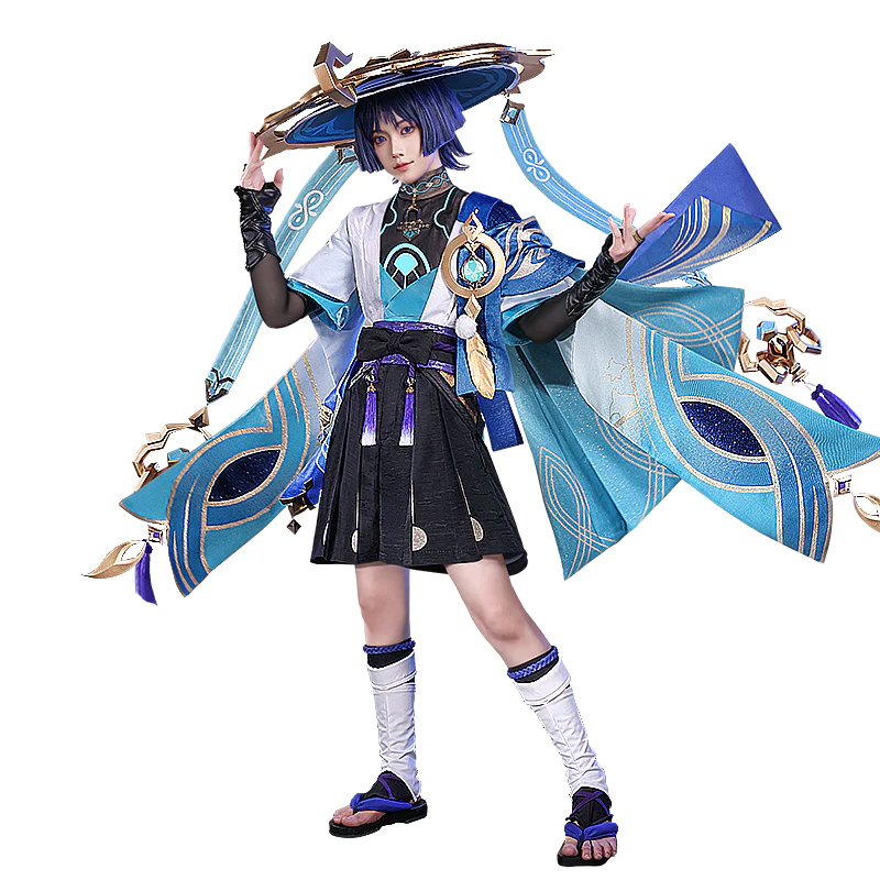 【Partially Ready For Ship】【Size S-3XL】【Bust Lighting】DokiDoki-SR Game Genshin Impact Cosplay Wanderer Costume Scaramouche - Image 7