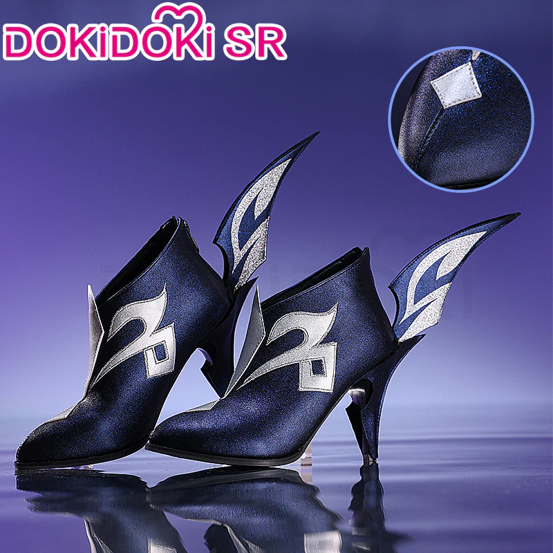 【Ready For Ship】DokiDoki-SR Game Genshin Impact Cosplay Skirk Shoes - Image 2