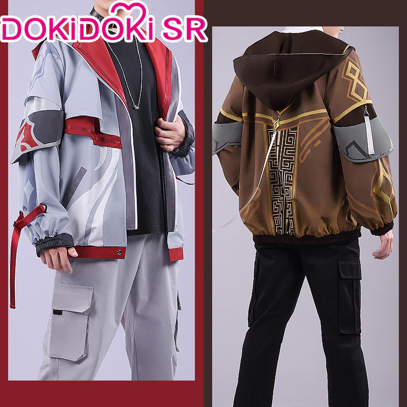 【Ready For Ship】【Last Batch】【Clearance Sale】DokiDoki-SR Game Genshin Impact Cosplay Zhongli Costume Casual Wear Zhong Li Coat - Image 3