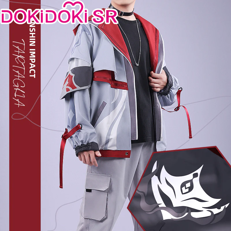 【Ready For Ship】【Last Batch】【Clearance Sale】DokiDoki-SR Game Genshin Impact Cosplay Zhongli Costume Casual Wear Zhong Li Coat - Image 4