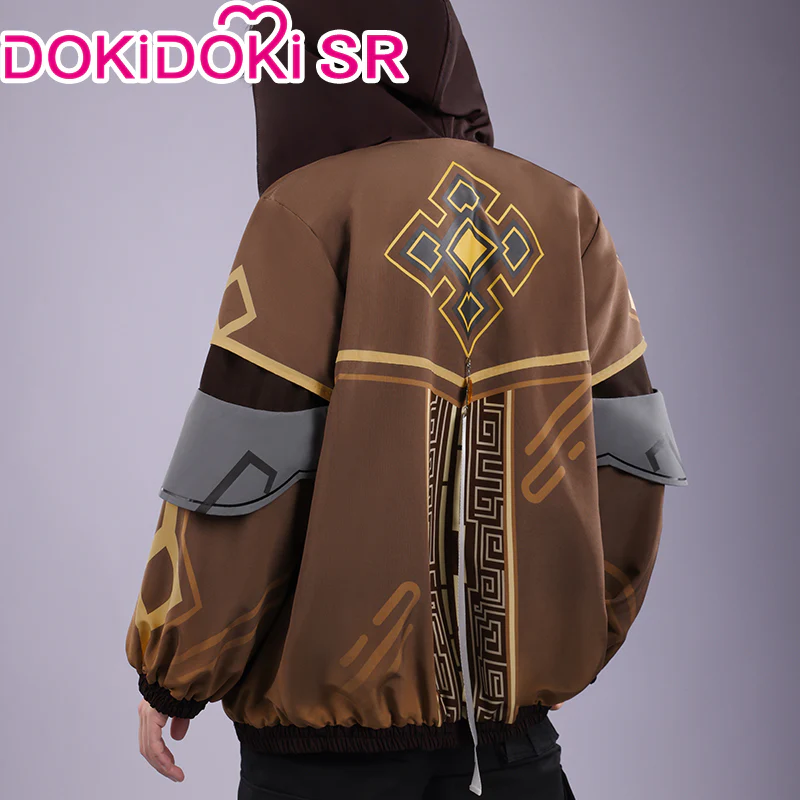 【Ready For Ship】【Last Batch】【Clearance Sale】DokiDoki-SR Game Genshin Impact Cosplay Zhongli Costume Casual Wear Zhong Li Coat - Image 5
