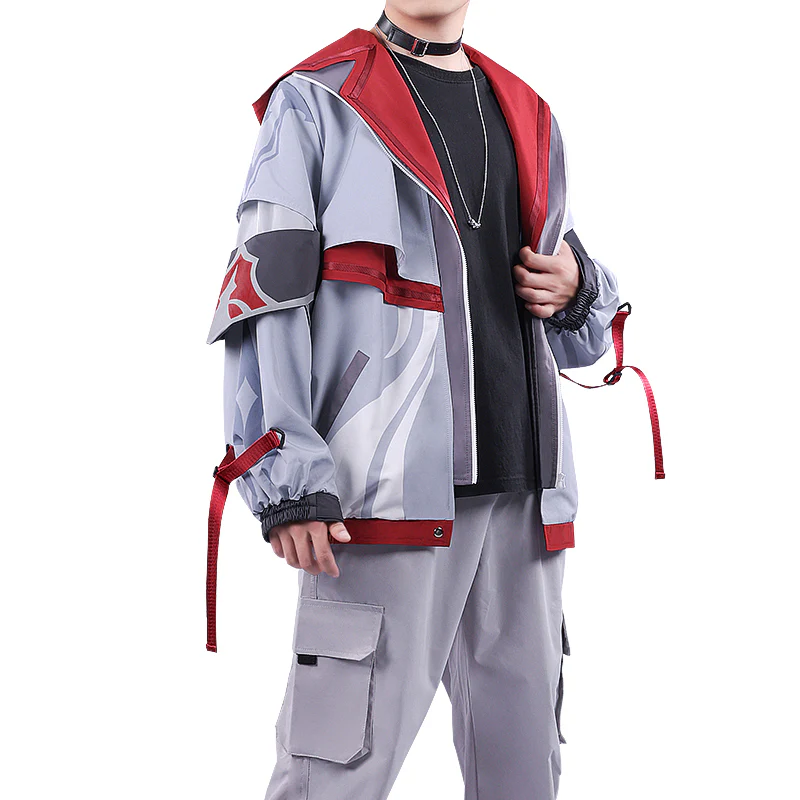 【Ready For Ship】【Last Batch】【Clearance Sale】DokiDoki-SR Game Genshin Impact Cosplay Zhongli Costume Casual Wear Zhong Li Coat - Image 8