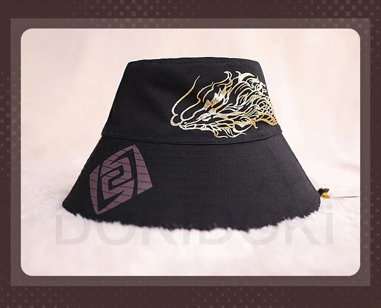 DokiDoki-SR Game Genshin Impact Cosplay Tartaglia / Zhong Li Doujin Bag Hat ZhongLi  Childe - Image 11