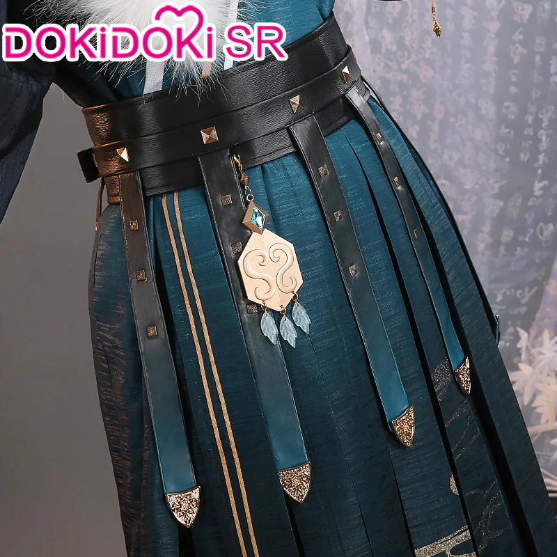DokiDoki-SR Game Genshin Impact Cosplay Xiao Costume Doujin Chinese Traditional Style - Image 4