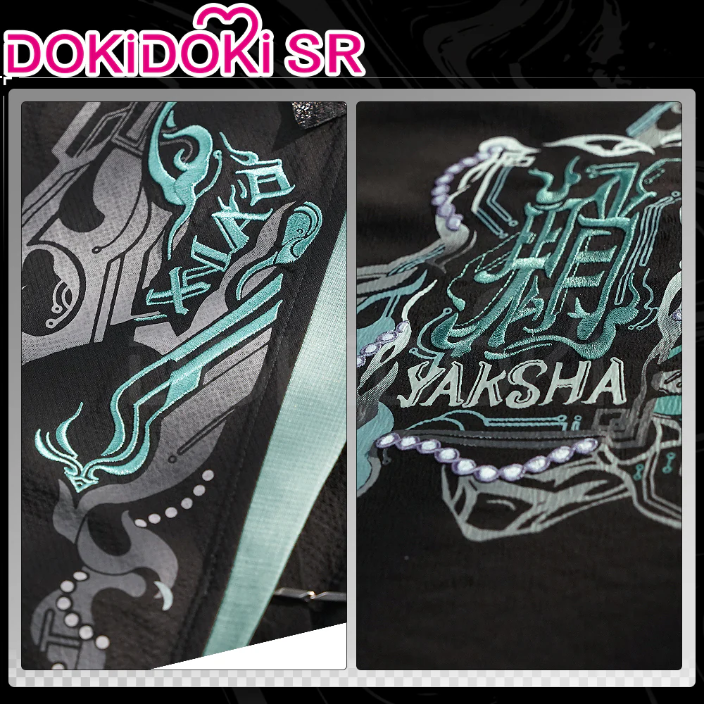 DokiDoki-SR Game Genshin Impact Cosplay Xiao Costume Neo Chinese Style Doujin Casual Wear - Image 3