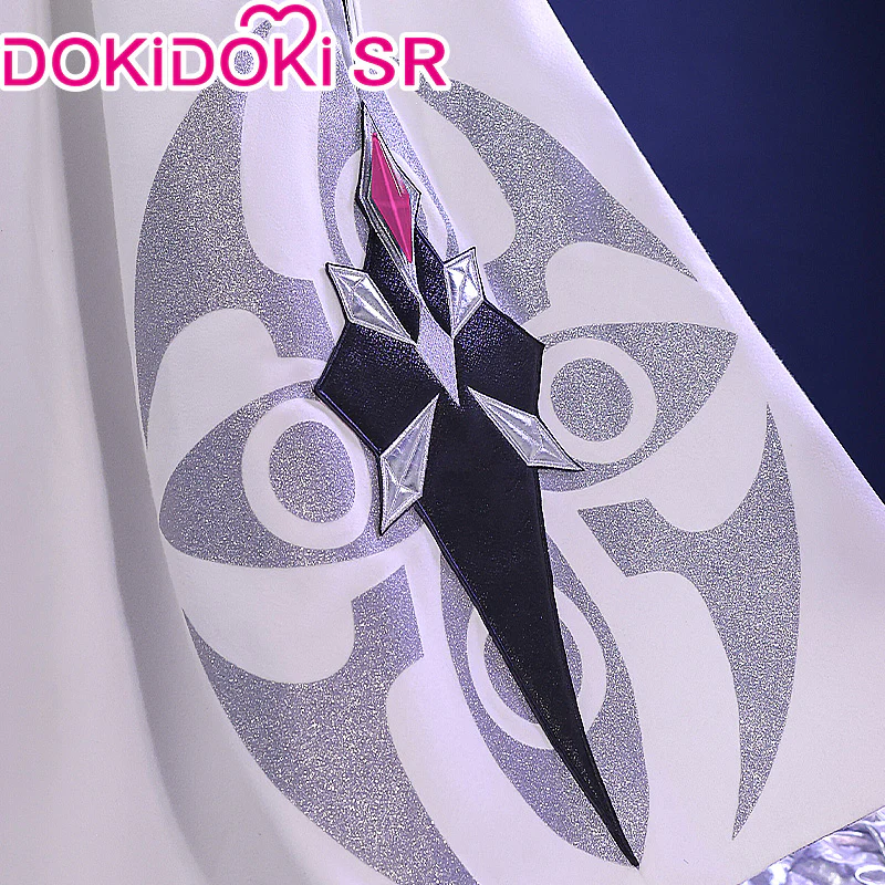 【Ready For Ship】DokiDoki-SR Game Genshin Impact Fatui Harbinger Cosplay Columbina Cosplay Costume - Image 3