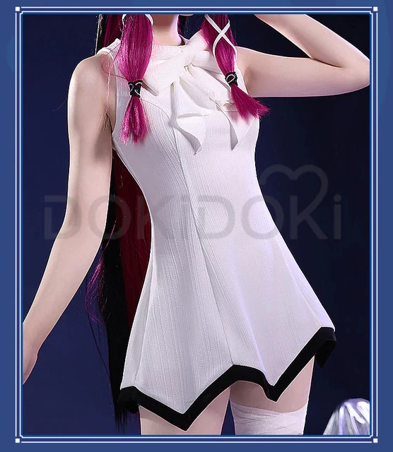 【Ready For Ship】DokiDoki-SR Game Genshin Impact Fatui Harbinger Cosplay Columbina Cosplay Costume - Image 7