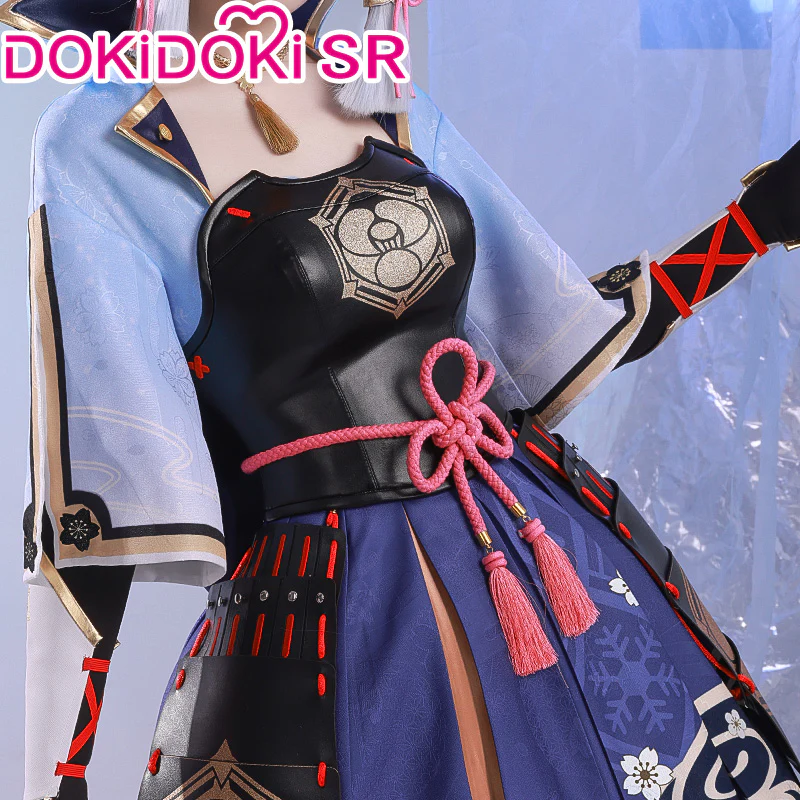 【Ready For Ship】 DokiDoki-SR Game Genshin Impact Kamisato Ayaka Cosplay Costume Women - Image 3