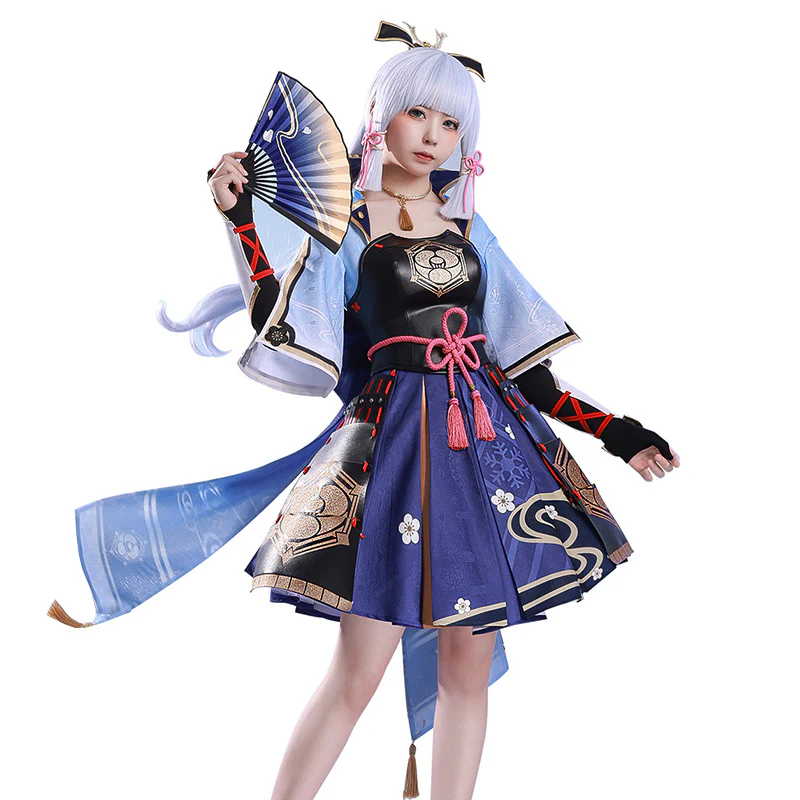 【Ready For Ship】 DokiDoki-SR Game Genshin Impact Kamisato Ayaka Cosplay Costume Women - Image 5
