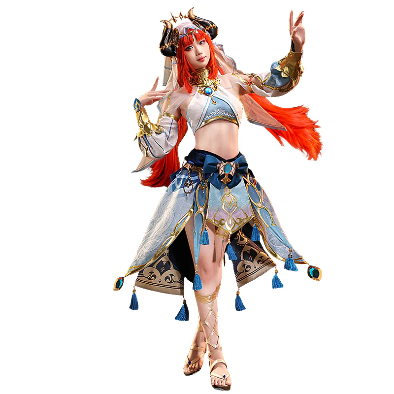 【US LOCAL SHIPPING 】【Ready For Ship】【Last Batch】DokiDoki-SR Game Genshin Impact Nilou Shoes Sumeru - Image 7
