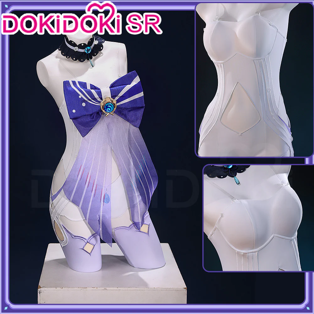 【Ready For Ship】【Last Batch】DokiDoki-SR Game Genshin Impact Sangonomiya Kokomi  Cosplay Costume Women - Image 8
