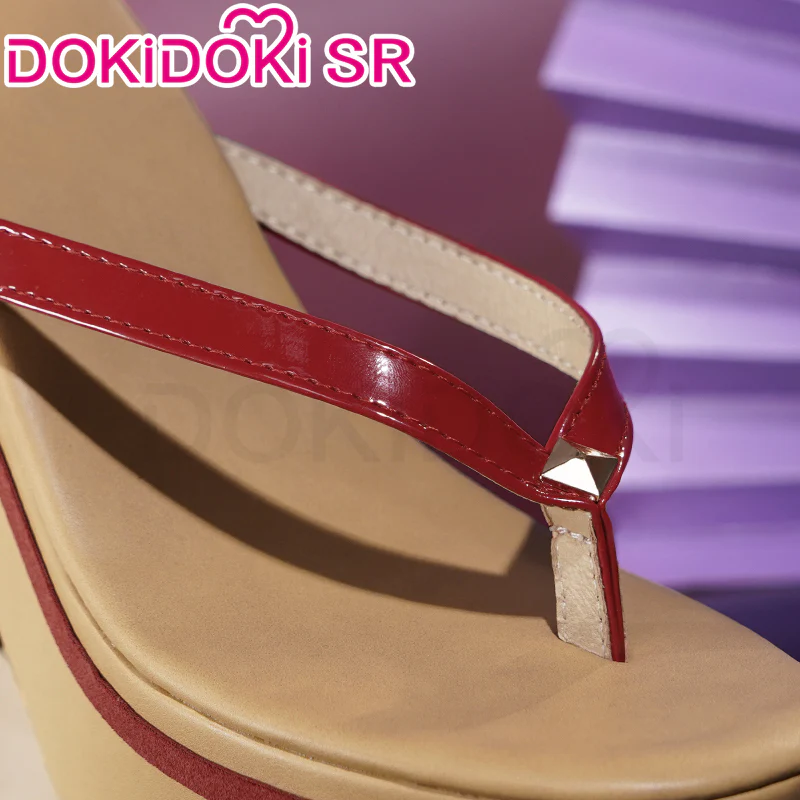【Partially Ready For Ship】【Size S-2XL】DokiDoki-SR Game Genshin Impact  Raiden Shogun  Cosplay Costume Baal / Shoes - Image 10