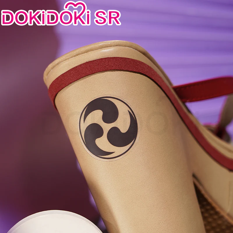 【Partially Ready For Ship】【Size S-2XL】DokiDoki-SR Game Genshin Impact  Raiden Shogun  Cosplay Costume Baal / Shoes - Image 11