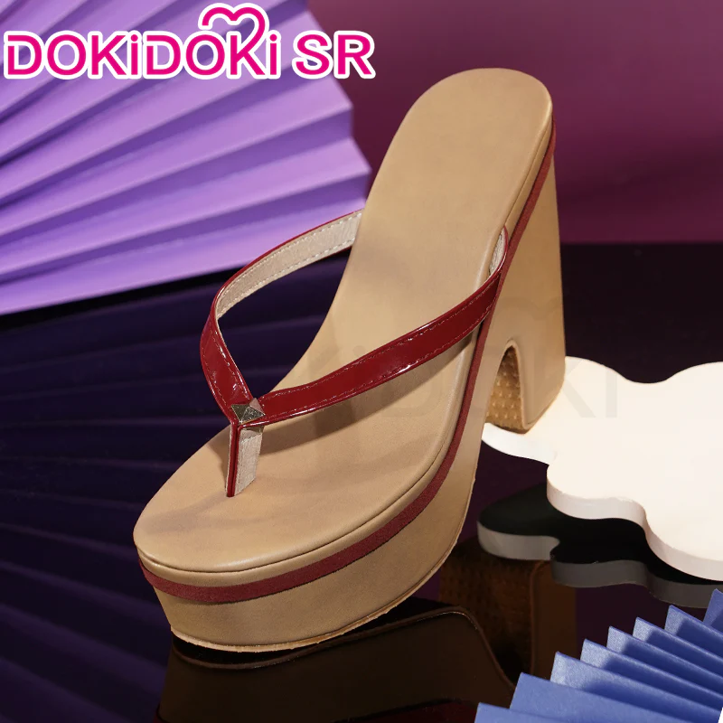 【Partially Ready For Ship】【Size S-2XL】DokiDoki-SR Game Genshin Impact  Raiden Shogun  Cosplay Costume Baal / Shoes - Image 12