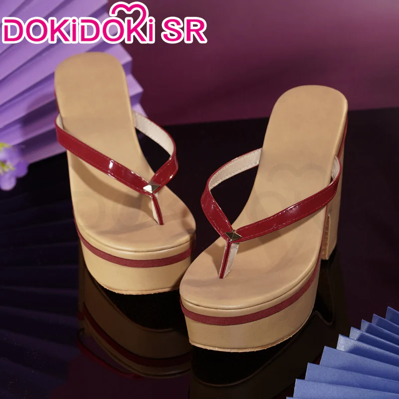 【Partially Ready For Ship】【Size S-2XL】DokiDoki-SR Game Genshin Impact  Raiden Shogun  Cosplay Costume Baal / Shoes - Image 13