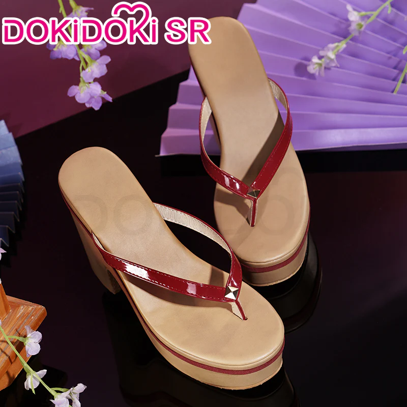 【Partially Ready For Ship】【Size S-2XL】DokiDoki-SR Game Genshin Impact  Raiden Shogun  Cosplay Costume Baal / Shoes - Image 8