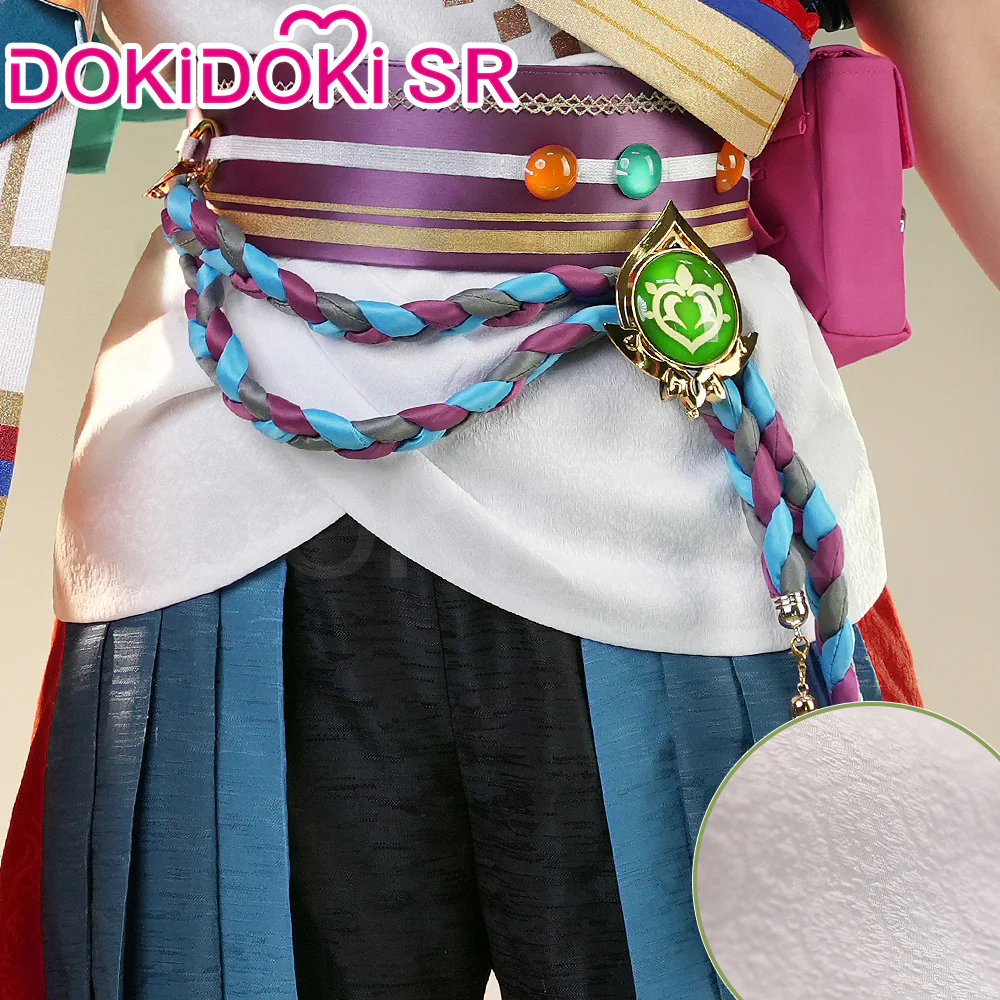 【Costume Ready For Ship】【Size S-2XL】DokiDoki-SR Game Genshin Impact Cosplay Tighnari Costume Dendro Sumeru / Shoes - Image 4