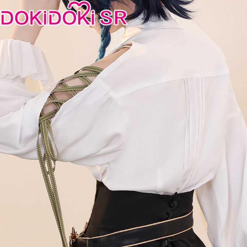 【Ready For Ship】DokiDoki-SR Game Genshin Impact Venti Costume Doujin Casual Wear Cute Apple - Image 3
