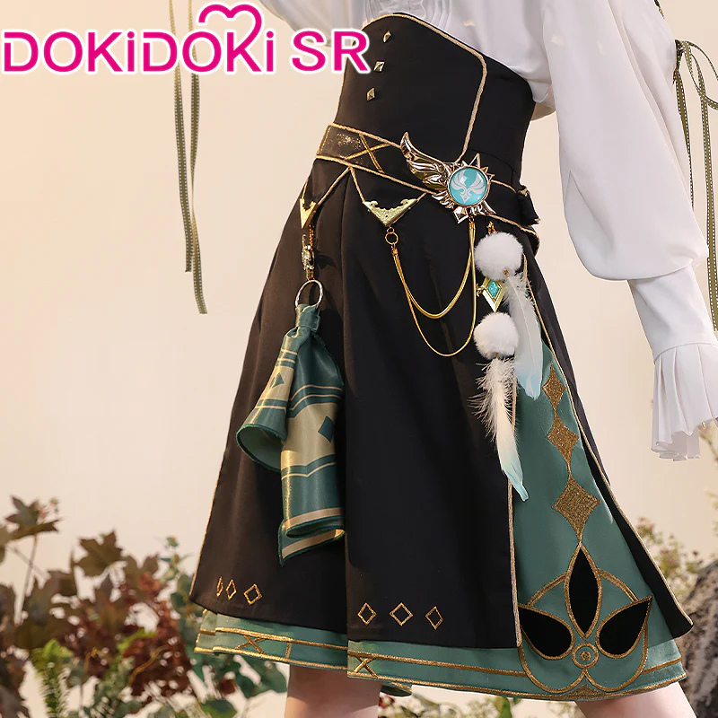 【Ready For Ship】DokiDoki-SR Game Genshin Impact Venti Costume Doujin Casual Wear Cute Apple - Image 4