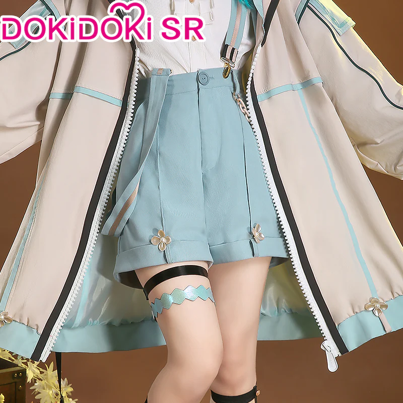 DokiDoki-SR Game Genshin Impact Venti Costume Doujin Detective Ver Casual Wear - Image 4
