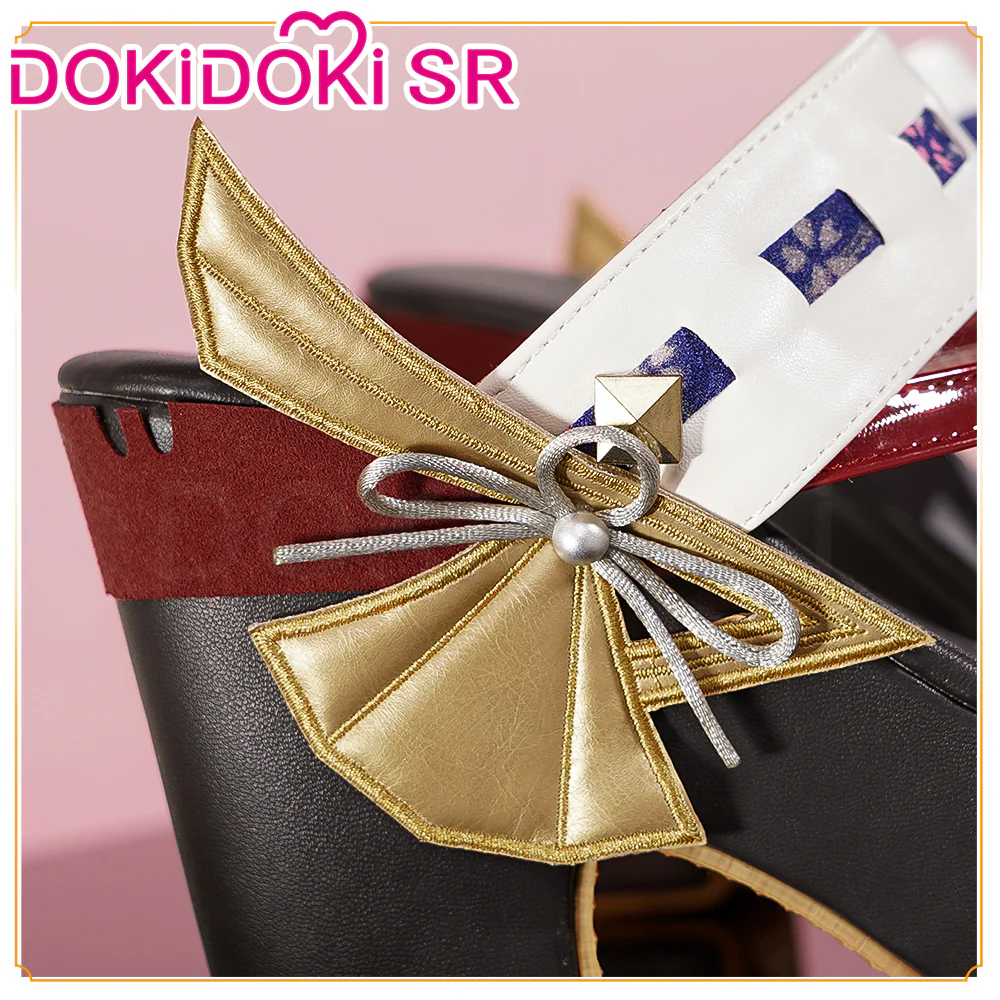 【Partially Ready For Ship】DokiDoki-SR Game Genshin Impact Yae Miko Cosplay Costume / Shoes - Image 10